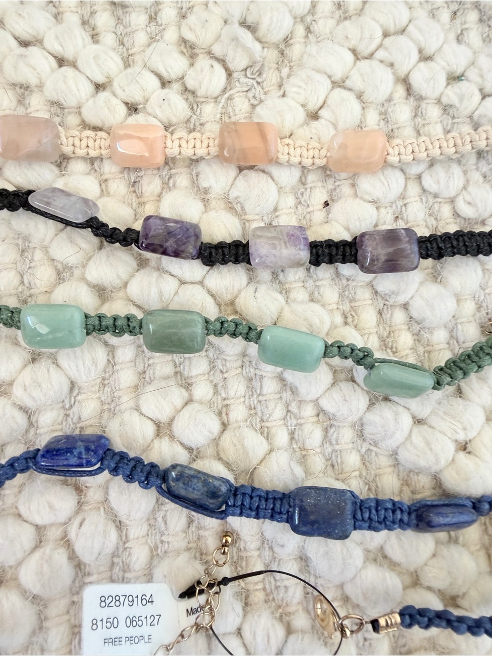 Free People Sweet Carolina Choker Necklace Bundle of 4